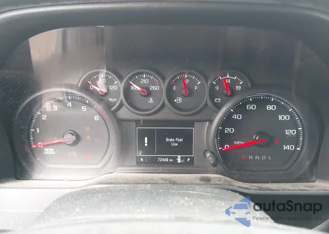 2021 Chevrolet Silverado 1500 2Wd Short Bed Custom из США, поврежденный, VIN 3GCPWBEF4MG105423